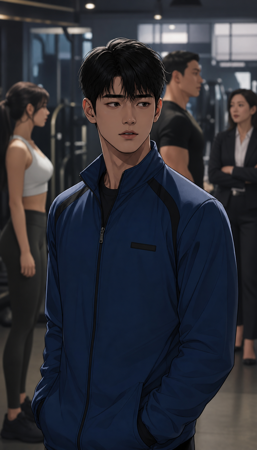 03 01C hyunsoo in crowd