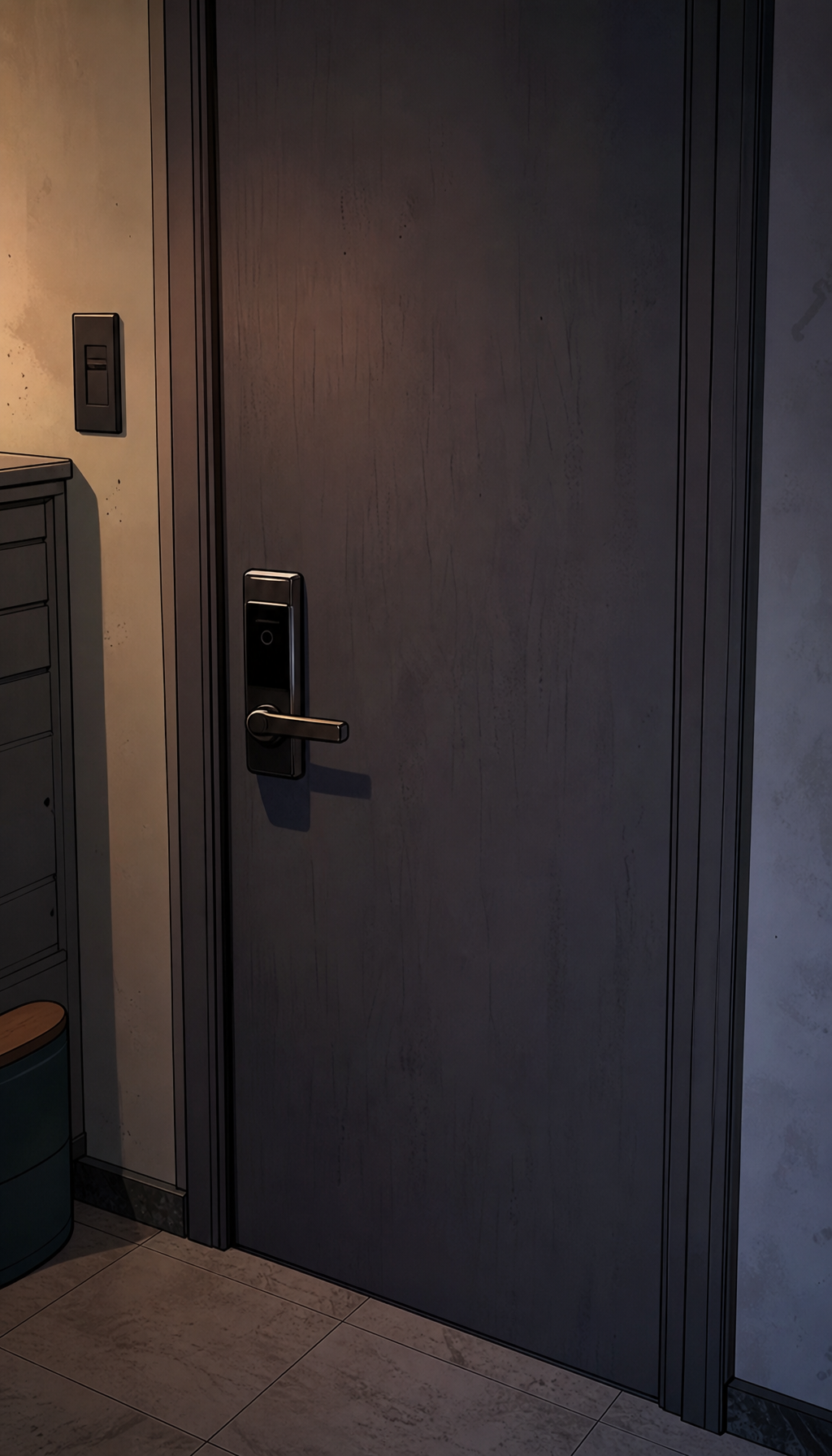 063 11C door silent closeup