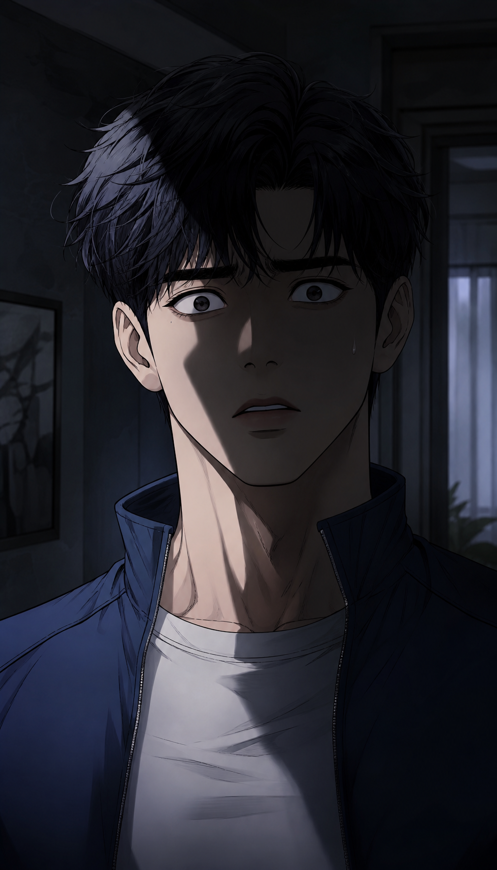 102 17F darkness swallowing face