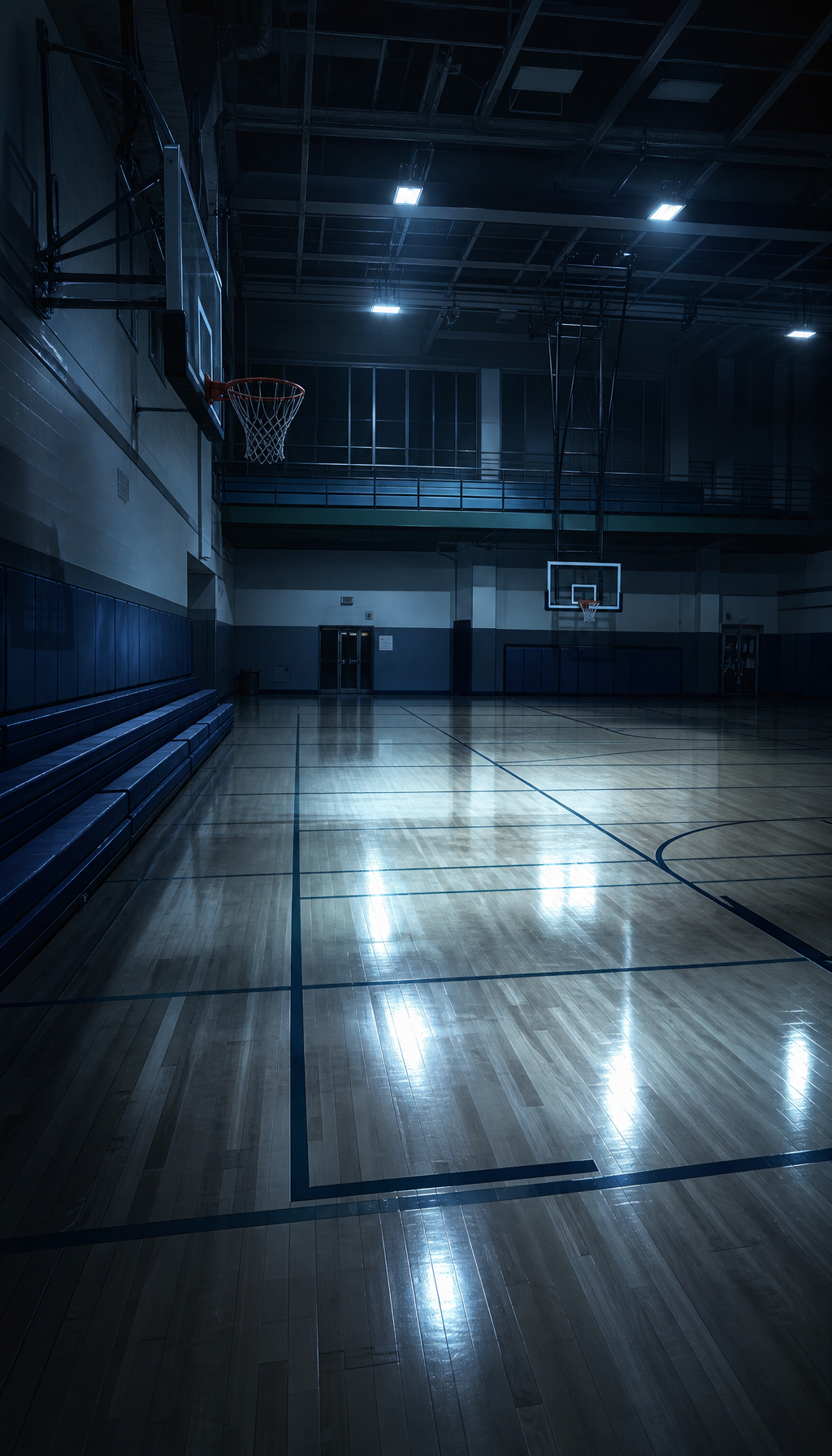 104 18B empty gym aftershock